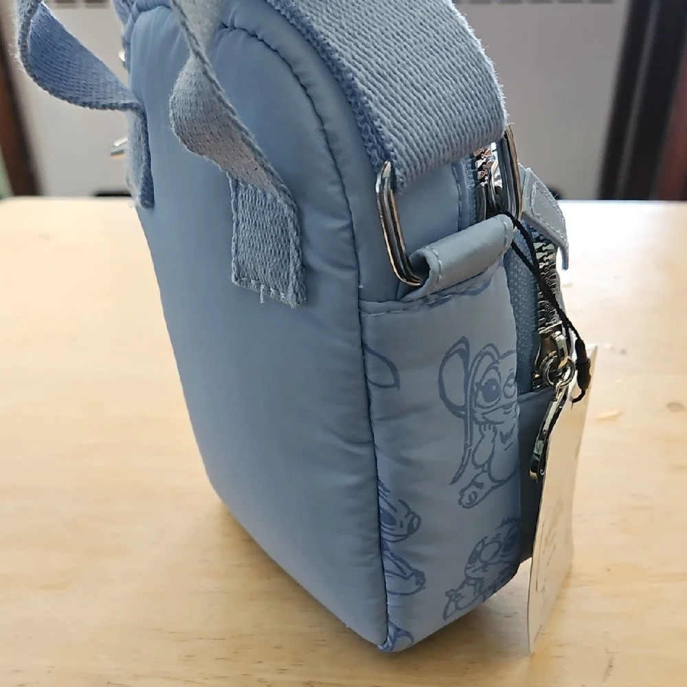 Primark at Disney Stitch Character Crossbody Bag - Light Blue - Picture 10 of 15